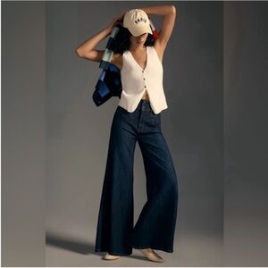 NWT Pilcro Wide-Leg jeans